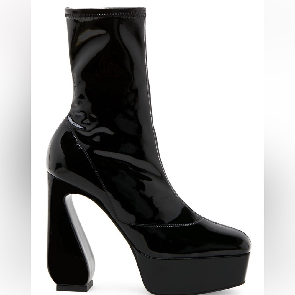 Si Rossi latex stretch platform boots